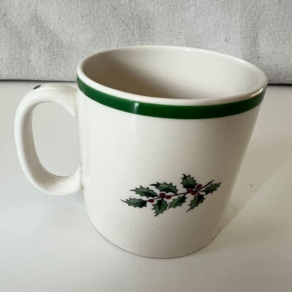 1 Spode Christmas Tree Coffee Cup Porcelain Mug Holiday Dinnerware S3324-A6 - Picture 4 of 6